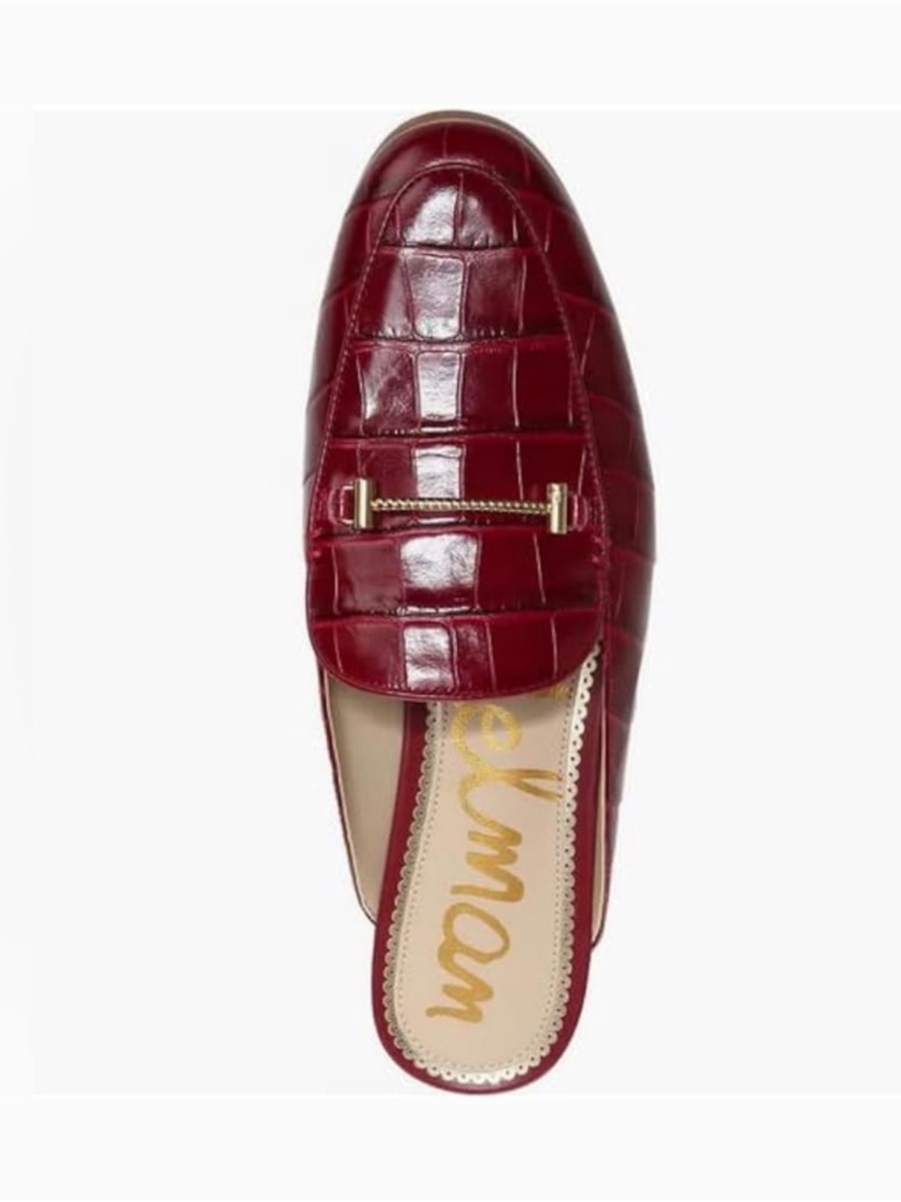 Sam Edelman Laurna Mule Rhubarb Leather